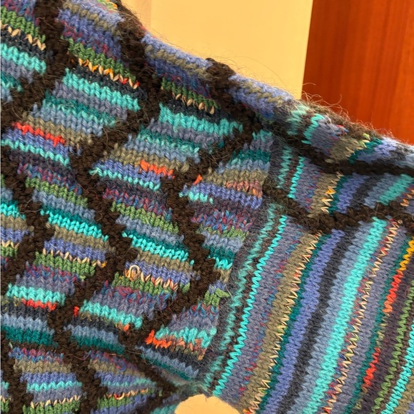 Vintage Lee Andersen Roymar Knit Alpaca Coogi Style Sweater Size Large - Picture 13 of 15